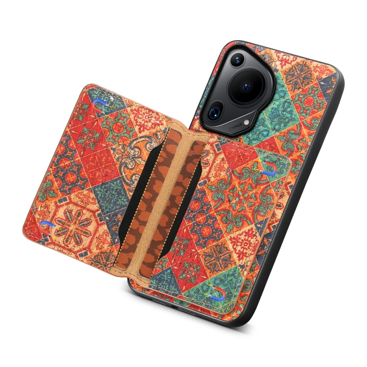 For Huawei Pura 70 Ultra Card Slot Holder Phone Case(Winter Blue)