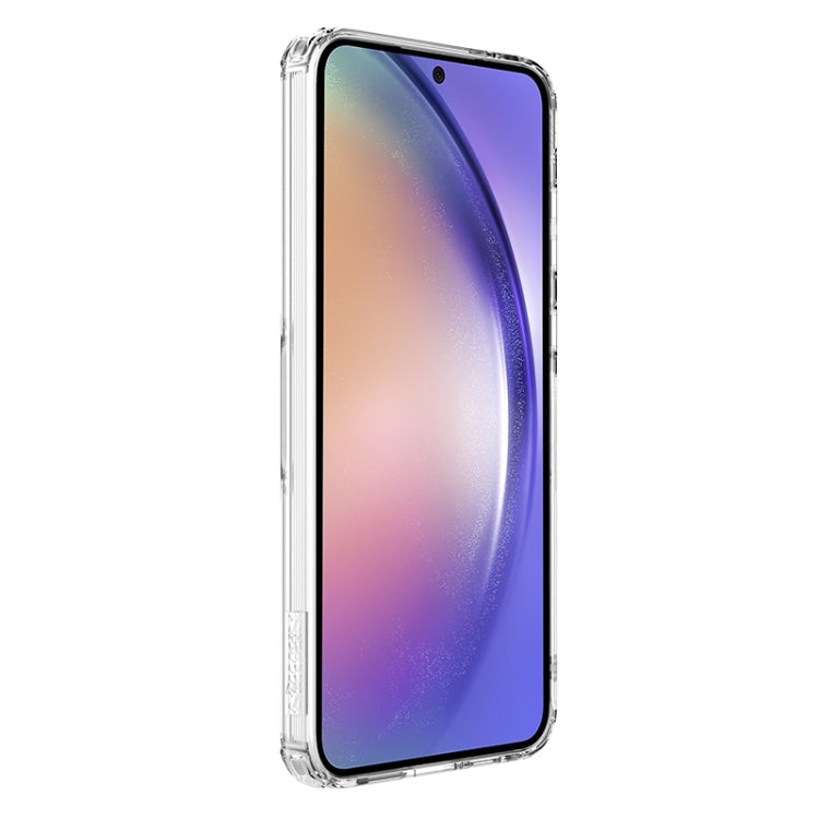 For Samsung Galaxy A55 NILLKIN Ultra Clear Magnetic PC + TPU Phone Case(Transparent)