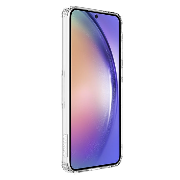 For Samsung Galaxy A55 NILLKIN Ultra Clear Magnetic PC + TPU Phone Case(Transparent)