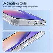 For Samsung Galaxy A55 NILLKIN Ultra Clear Magnetic PC + TPU Phone Case(Transparent)