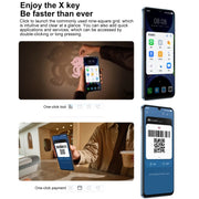 HUAWEI Enjoy 70S, 8GB+128GB, Side Fingerprint Identification, 6.75 inch HarmonyOS 4.2 Octa Core 2.4GHz, Network: 4G, Not Support Google Play(Black)