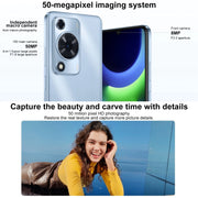 HUAWEI Enjoy 70S, 8GB+128GB, Side Fingerprint Identification, 6.75 inch HarmonyOS 4.2 Octa Core 2.4GHz, Network: 4G, Not Support Google Play(Black)