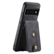 For Google Pixel 6 Pro Denior D14 NK Retro Pattern MagSafe Magnetic Card Holder Leather Phone Case(Black) - free shipping - PMC TechLife - Order now!