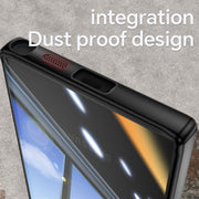 For Samsung Galaxy S25 Ultra 5G Acrylic Hybrid TPU Armor Shockproof Phone Case(Black)