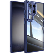 For Samsung Galaxy S25 Ultra 5G Acrylic Hybrid TPU Armor Shockproof Phone Case(Blue)