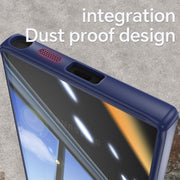 For Samsung Galaxy S25 Ultra 5G Acrylic Hybrid TPU Armor Shockproof Phone Case(Blue)