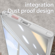 For Samsung Galaxy S25 Ultra 5G Acrylic Hybrid TPU Armor Shockproof Phone Case(Transparent)