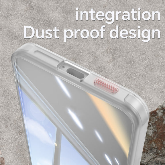 For Samsung Galaxy S25 5G Acrylic Hybrid TPU Armor Shockproof Phone Case(Transparent)