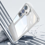 For Samsung Galaxy S25 5G Acrylic Hybrid TPU Armor Shockproof Phone Case(Transparent)