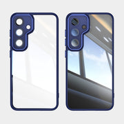 For Samsung Galaxy S25+ 5G Acrylic Hybrid TPU Armor Shockproof Phone Case(Blue)