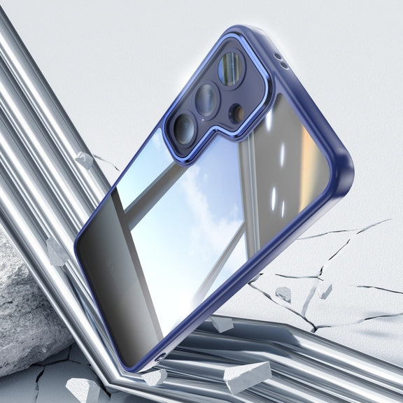 For Samsung Galaxy S25+ 5G Acrylic Hybrid TPU Armor Shockproof Phone Case(Blue)