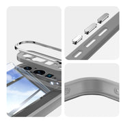 For Google Pixel 9 Acrylic Hybrid TPU Armor Shockproof Phone Case(Grey)