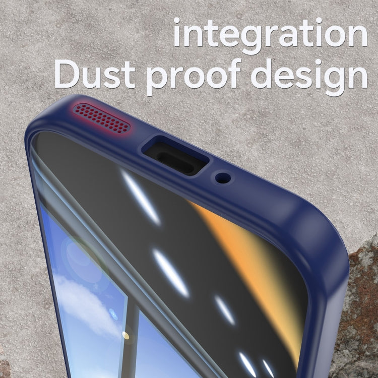 For Google Pixel 9 / 9 Pro Acrylic Hybrid TPU Armor Shockproof Phone Case(Blue)