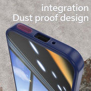 For Google Pixel 9 / 9 Pro Acrylic Hybrid TPU Armor Shockproof Phone Case(Blue)