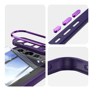 For Google Pixel 9 Acrylic Hybrid TPU Armor Shockproof Phone Case(Purple)