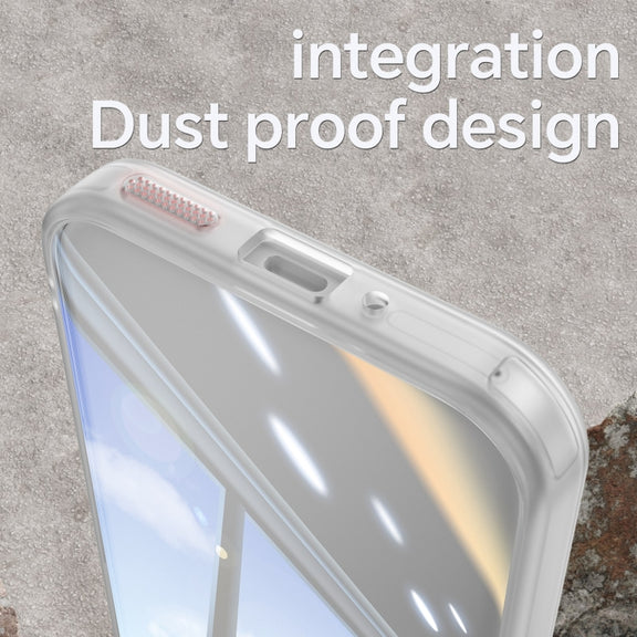 For Google Pixel 9 / 9 Pro Acrylic Hybrid TPU Armor Shockproof Phone Case(Transparent)