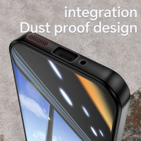 For Google Pixel 9 Pro XL Acrylic Hybrid TPU Armor Shockproof Phone Case(Black)