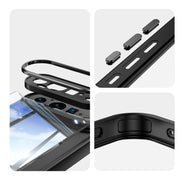 For Google Pixel 9 Pro XL Acrylic Hybrid TPU Armor Shockproof Phone Case(Black)