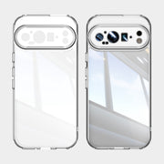 For Google Pixel 9 Pro XL Acrylic Hybrid TPU Armor Shockproof Phone Case(Transparent)