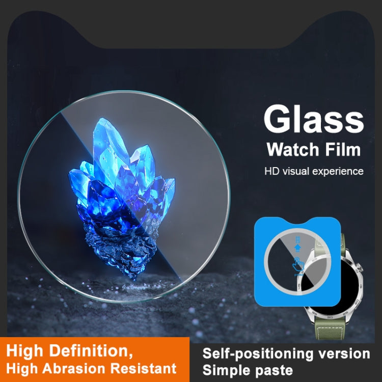 For Huawei Watch GT 4 46mm IMAK Tempered Glass Watch Protective Film Self-contained Positioning Version