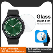 For Samsung Galaxy Watch6 Classic 47mm IMAK Tempered Glass Watch Protective Film Self-contained Positioning Version