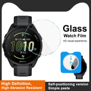 For Garmin Forerunner 165 IMAK Tempered Glass Watch Protective Film Self-contained Positioning Version