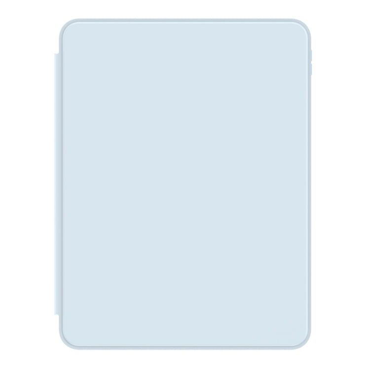 For iPad Pro 13 2024 Mutural Jianshang Series Smart Leather Tablet Case(Sky Blue)