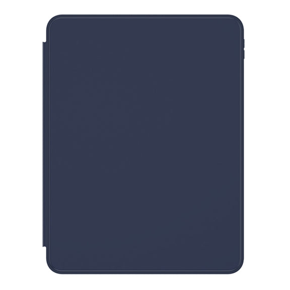 For iPad Pro 13 2024 Mutural Jianshang Series Smart Leather Tablet Case(Dark Blue)