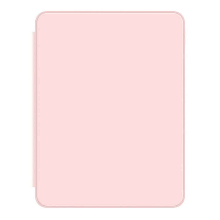 For iPad Pro 13 2024 Mutural Jianshang Series Smart Leather Tablet Case(Pink)