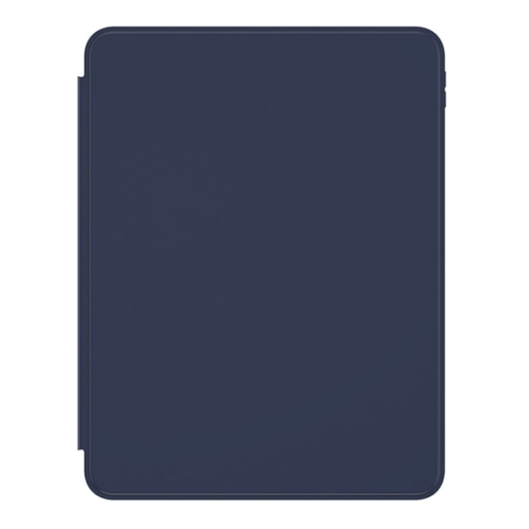 For iPad Air 13 2025 / 2024 Mutural Jianshang Series Smart Leather Tablet Case(Dark Blue)