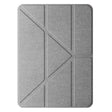 For iPad Air 13 2024 Mutural Multi-fold Smart Leather Tablet Case(Grey) - free shipping - PMC TechLife - Order now!
