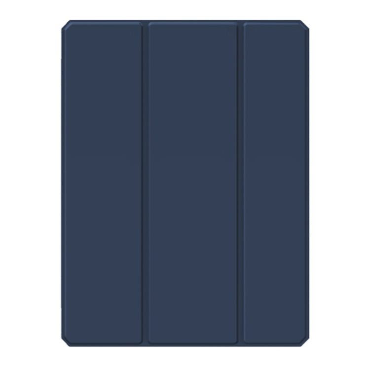For iPad Pro 11 2024 Mutural Pinyue Series Smart Leather Tablet Case(Dark Blue)