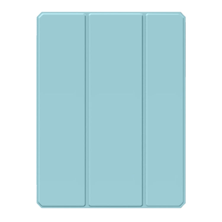 For iPad Pro 11 2024 Mutural Pinyue Series Smart Leather Tablet Case(Sky Blue)