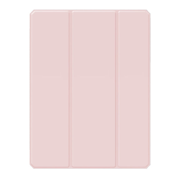 For iPad Pro 11 2024 Mutural Pinyue Series Smart Leather Tablet Case(Pink)