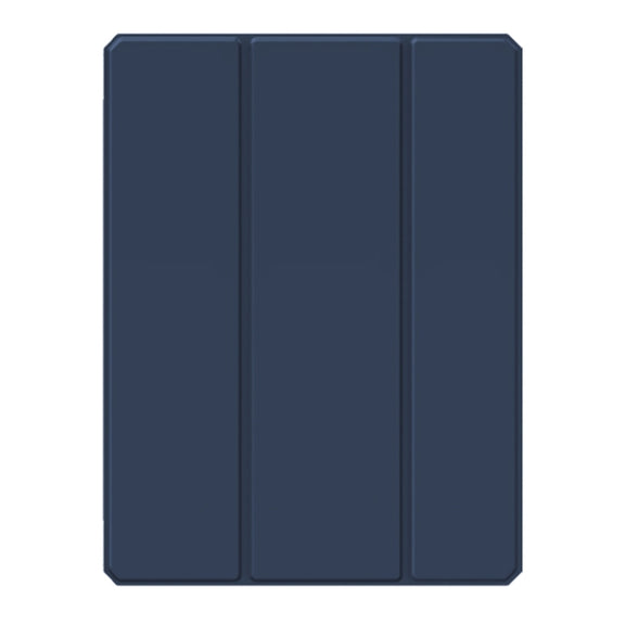 For iPad Pro 13 2024 Mutural Pinyue Series Smart Leather Tablet Case(Dark Blue)