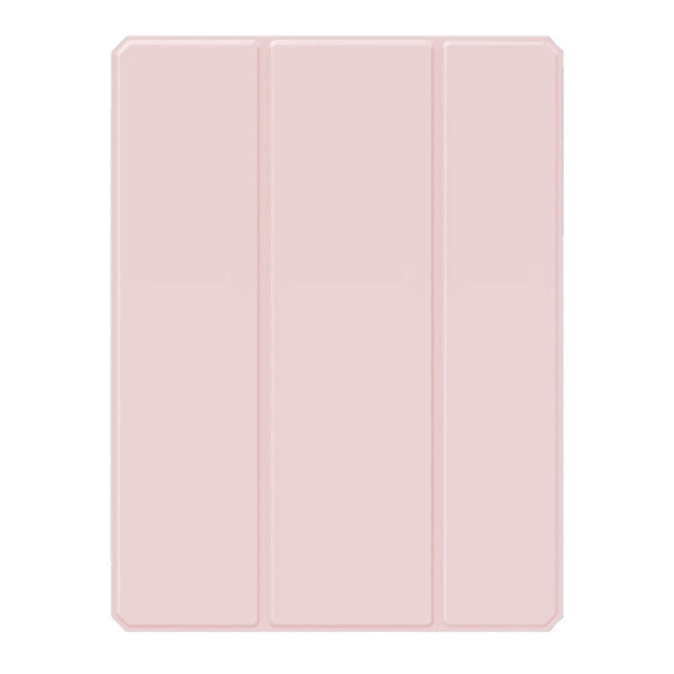 For iPad Pro 13 2024 Mutural Pinyue Series Smart Leather Tablet Case(Pink)