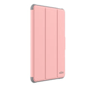 For iPad Pro 13 2024 Mutural PC Hybrid TPU Leather Smart Tablet Case(Pink)