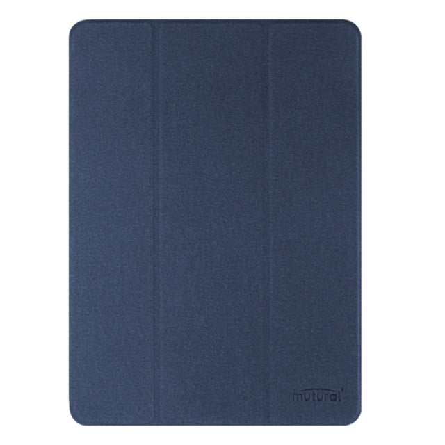 For iPad Air 11 2025 / 2024 Mutural YASHI Series Tablet Leather Smart Case(Blue)