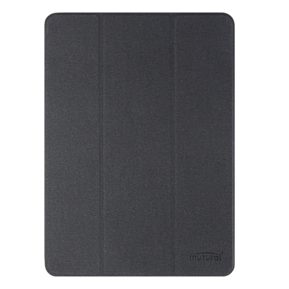 For iPad Air 11 2025 / 2024 Mutural YASHI Series Tablet Leather Smart Case(Black)