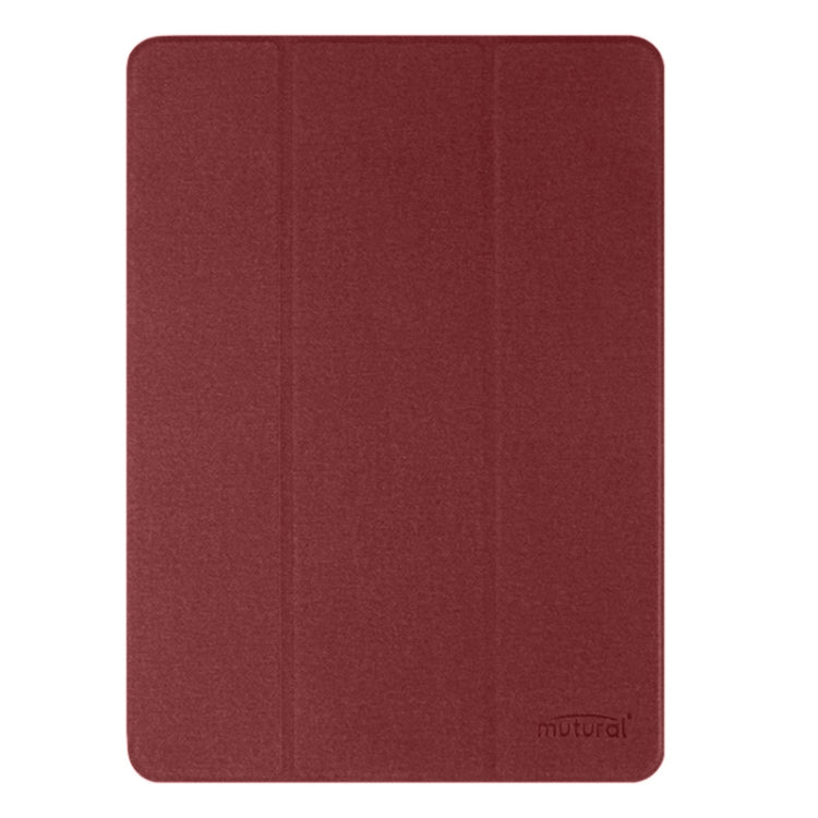 For iPad Air 11 2025 / 2024 Mutural YASHI Series Tablet Leather Smart Case(Red)