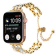 For Apple Watch 38mm Rhinestone Metal Bracelet Watch Band(Gold) - free shipping - PMC TechLife - Order now!