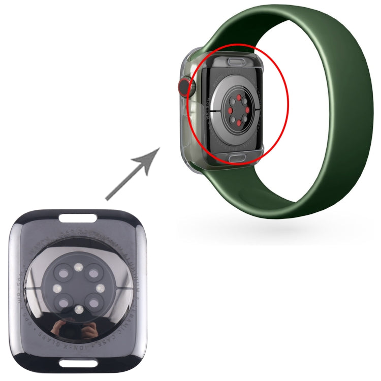 For Apple Watch Series 7 41mm GPS Glass Back Cover With Charging Module