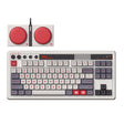 8Bitdo Retro Wireless Bluetooth Tri-Mode Mechanical Keyboard(Grey) - free shipping - PMC TechLife - Order now!