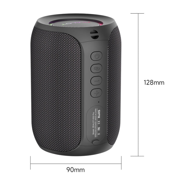 Zealot S32 Pro 15W High Power Bluetooth Speaker with Colorful Light(Black)