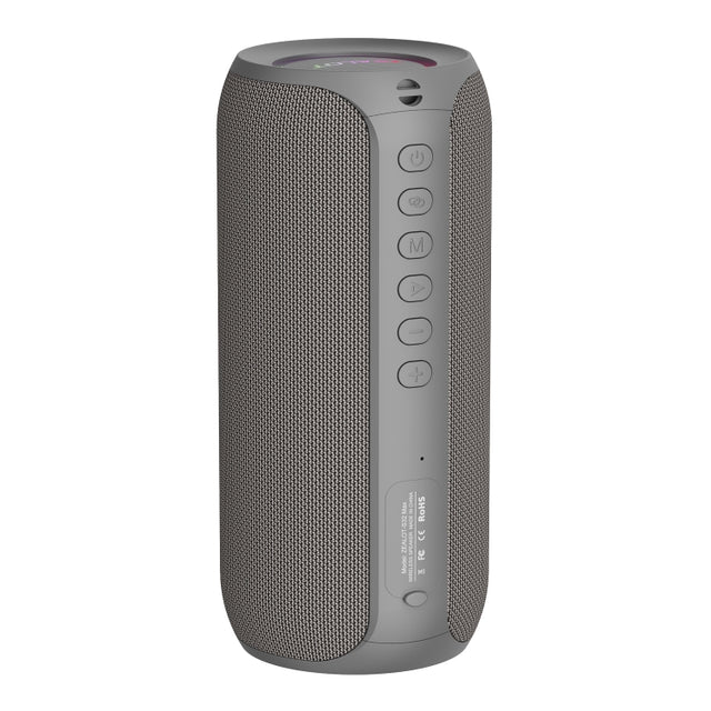 Zealot S32 Max 20W High Power Bluetooth Speaker with RGB Light(Grey)