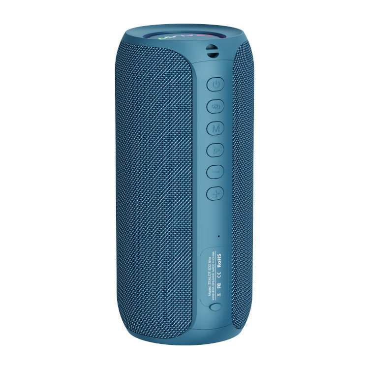 Zealot S32 Max 20W High Power Bluetooth Speaker with RGB Light(Blue)