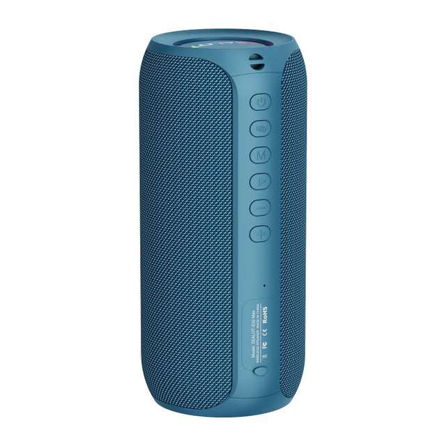 Zealot S32 Max 20W High Power Bluetooth Speaker with RGB Light(Blue)