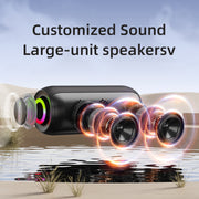 Zealot S32 Max 20W High Power Bluetooth Speaker with RGB Light(Blue)