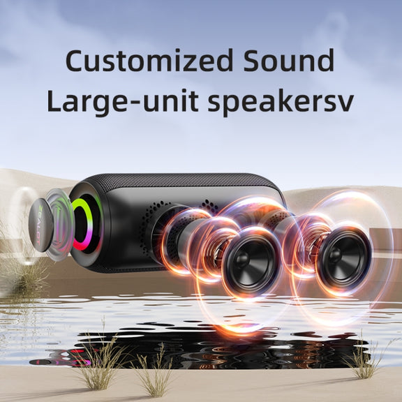 Zealot S32 Max 20W High Power Bluetooth Speaker with RGB Light(Blue)