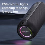 Zealot S32 Max 20W High Power Bluetooth Speaker with RGB Light(Blue)